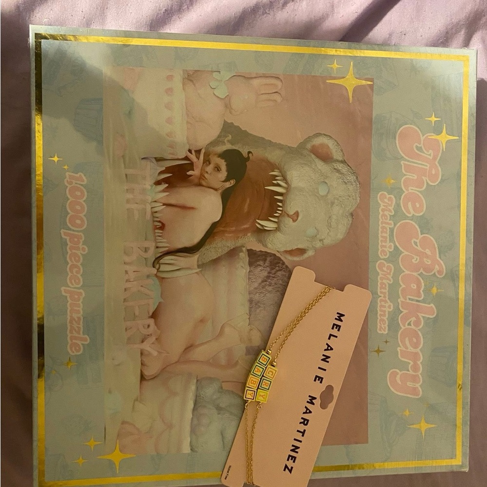 Melanie Martinez The Bakery Puzzle and Necklace Set